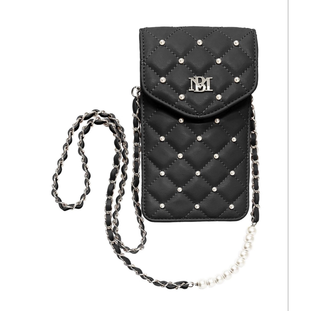 Badgley Mischka Black Pearl Phone Case One Size